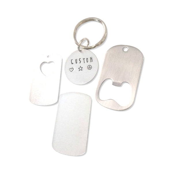 Build your own Custom Keychain - Hand to Heart Jewelry
