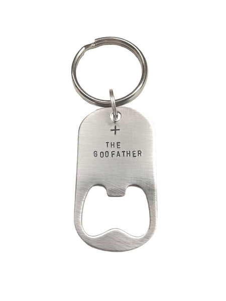 The Godfather Bottle Opener Keychain - Hand to Heart Jewelry