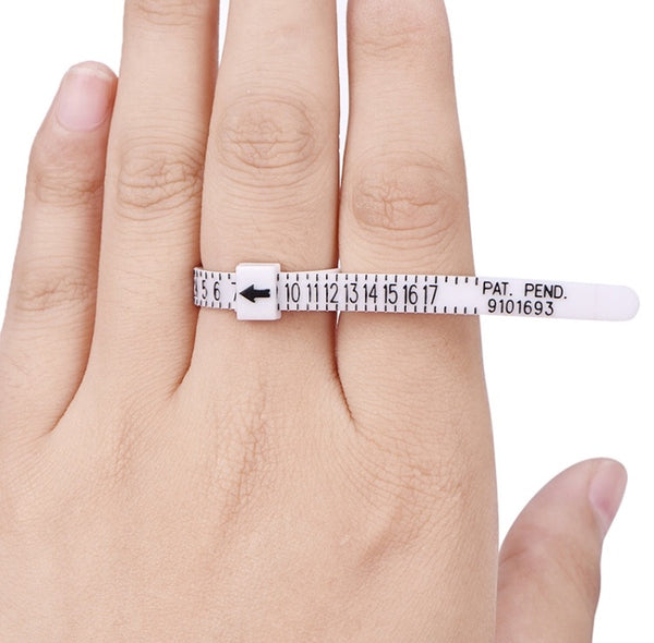 Plastic Ring Sizer - Hand to Heart Jewelry