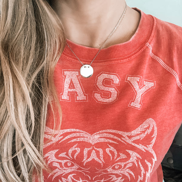 FOR VIP ONLY - DISK NECKLACE - Hand to Heart Jewelry