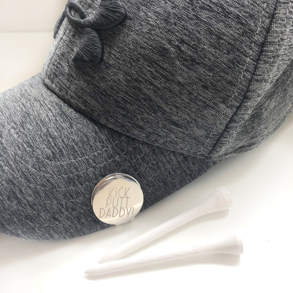 Golf Ball Marker with Clip - Hand to Heart Jewelry