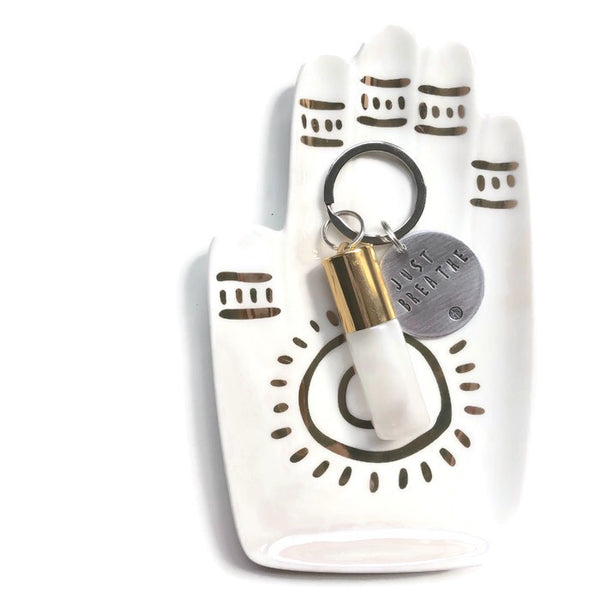 Essential Oil Rollerball Keychain - Hand to Heart Jewelry