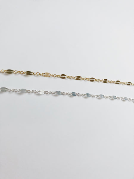 Lace Chain Choker Necklace - Hand to Heart Jewelry