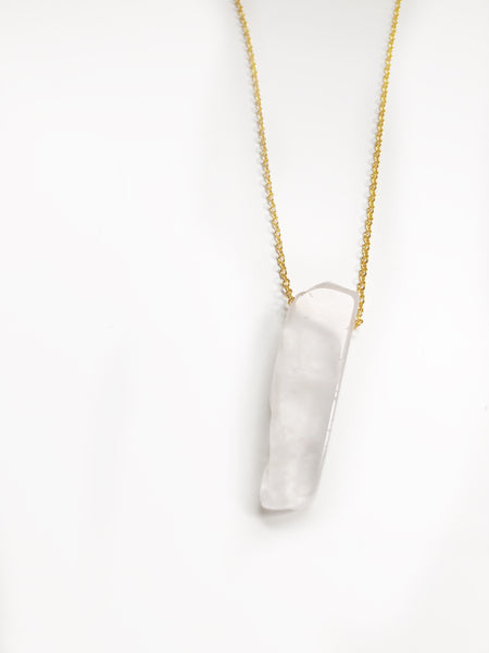Rose Quartz Necklace - Hand to Heart Jewelry