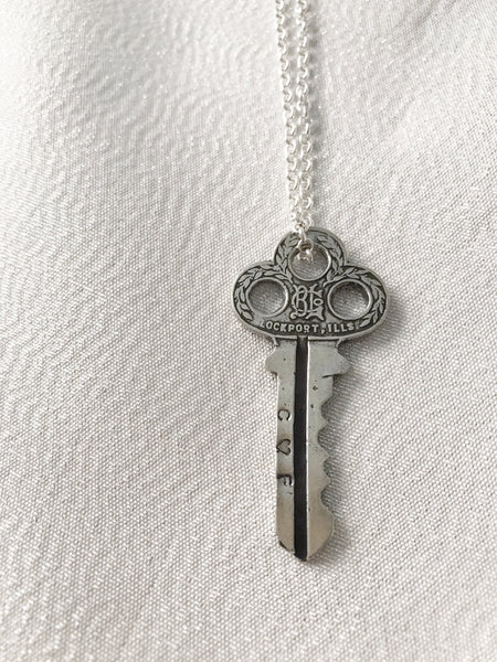 Key to my Heart Necklace - Hand to Heart Jewelry
