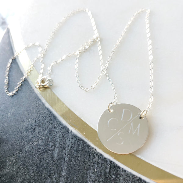 Crossed Path Necklace