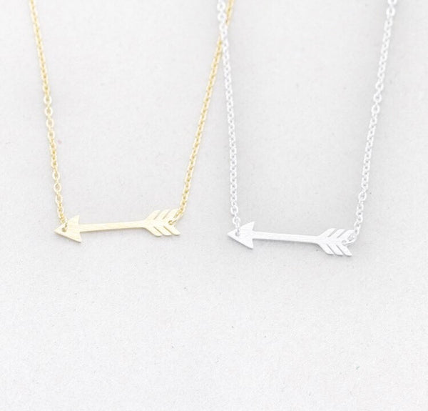 Giftable Tiny Arrow Choker Necklace - Hand to Heart Jewelry