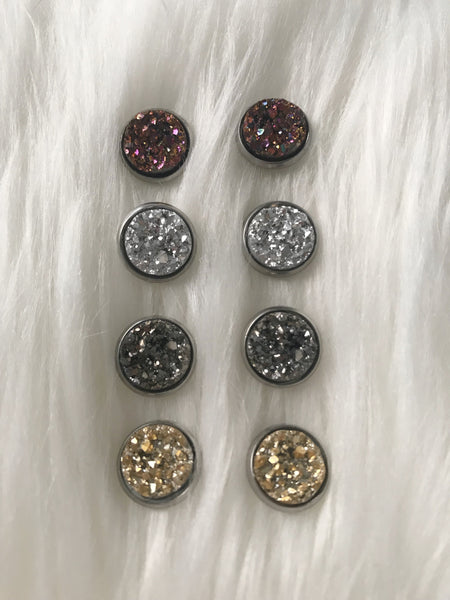 Druzy Earrings - Hand to Heart Jewelry