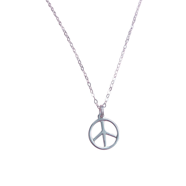 Peace Necklace - Hand to Heart Jewelry